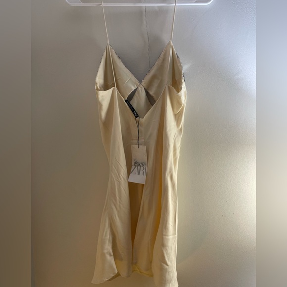 Zara *SOLD OUT* NWT Sparkle Slip Dress, Size S - Picture 5 of 5